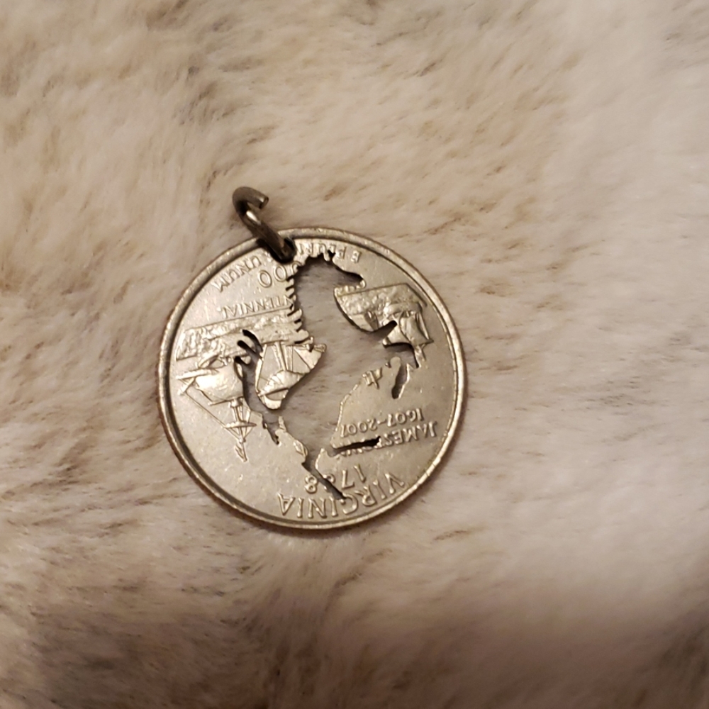 Horse Quarter Pendant (needs a chain)